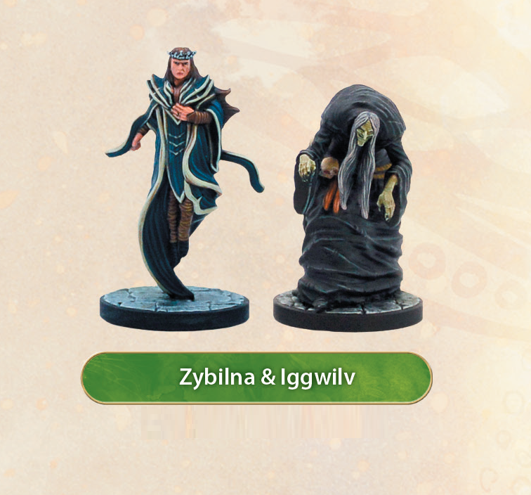 Min Galeforce9 Dungeons and Dragons Collector Series: Zybilna and Iggwilv