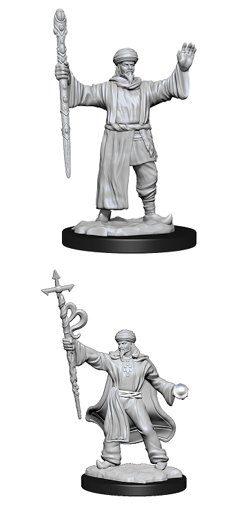 Wizkids Minis D&D 90137 Human Wizard Male