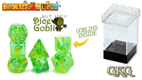 GKG Poly Inclusion Dice Dice Goblin