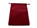Chessex Suedecloth Dice Bag - Large Burgundy