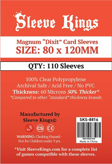 Sleeve Kings Sleeves: Magnum Dixit 80x120mm (110)