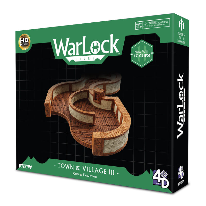 Clearance Warlock Tiles: Town and Village III - Curves