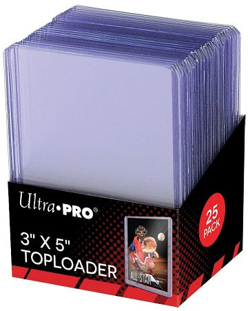 Ultra PRO Sleeves: Top Loader 3x5 25ct