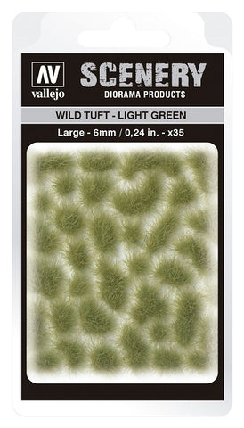 Vallejo: Scenery Large Wild Tuft Light Green
