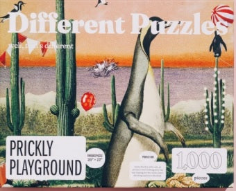 Different Puzzles 1000 Piece Prickly Playground