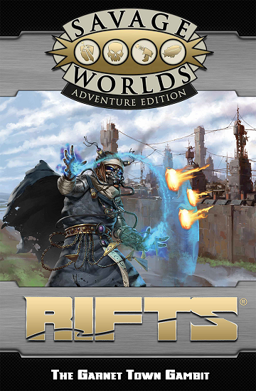 Rpg Rifts Savage Worlds GM Screen / Garnet Town Revised