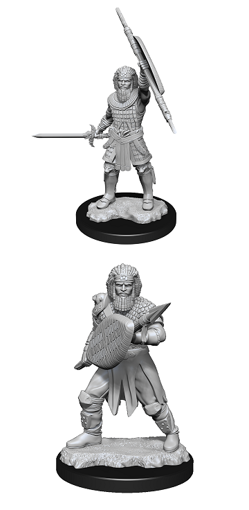 Wizkids Minis D&D 90144 Human Fighter Male