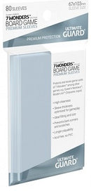 Ultimate Guard Sleeves: Premium 7 Wonders (80)