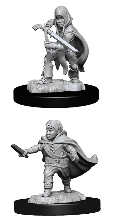 Wizkids Minis D&D 90139 Halfling Rogue Male