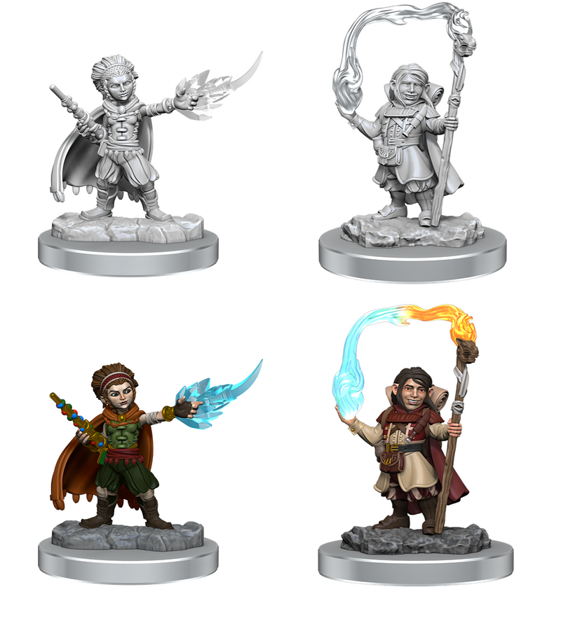 Wizkids Minis D&D 90413 Halfling Wizards