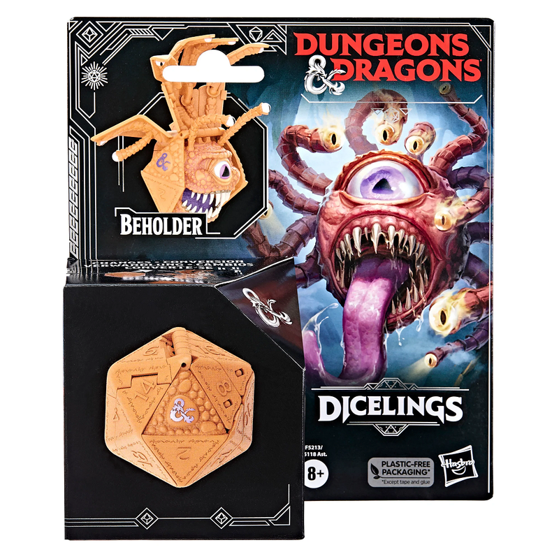Dungeons and Dragons Honor Among Thieves Dicelings - Orange Beholder