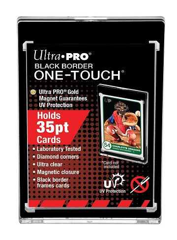 Ultra Pro 1Touch 35PT Black Border Magnetic Closure