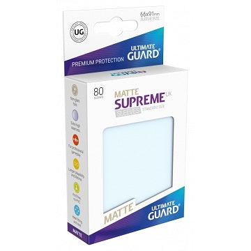 Ultimate Guard Sleeves: Supreme UX Matte Transparent (80)
