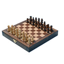 Chess Set 10" Magnetic Camphor With Storage