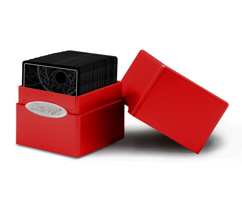 UP Deck Box Satin Cube Apple Red