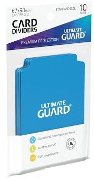 Ultimate Guard Light Blue Card Dividers