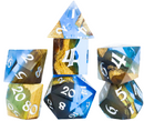 Sirius Dice Sapphire Grove Poly Dice Set