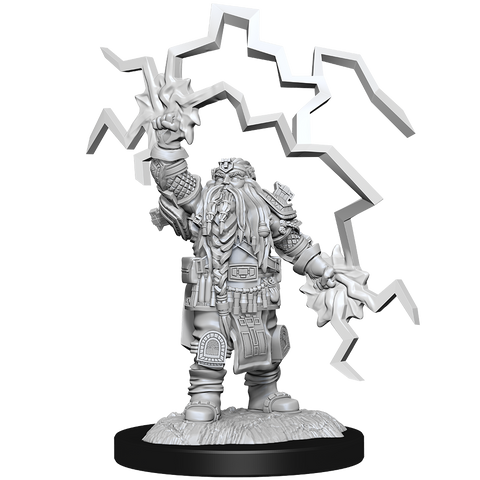 Wizkids Minis D&D 90222 Dwarf Cleric Male