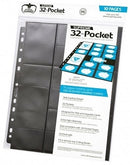 Ultimate Guard Portfolio 32-pocket Mini&std Pages (10 Pk)