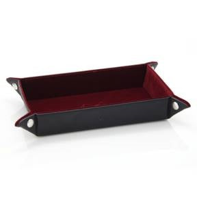 Die Hard Dice Folding Rectangle Tray W/red Velvet