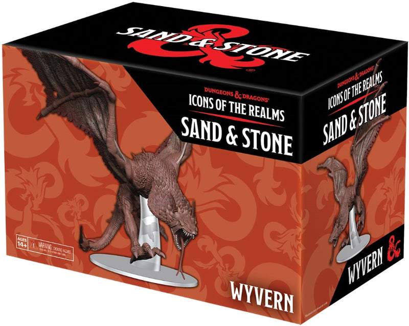Wizkids D&D Minis Icons of the Realms 26: Sand and Stone Wyvern