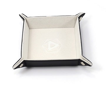 Die Hard Dice Folding Square Tray W/cream Velvet