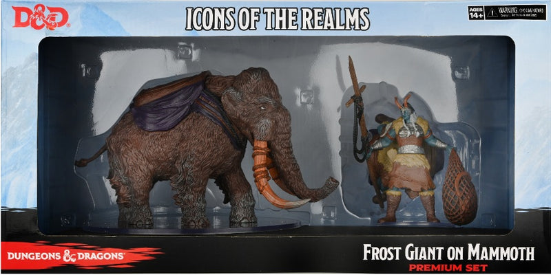 D&D Icons of the Realms 19: Snowbound Frost Giant & Mammoth Set