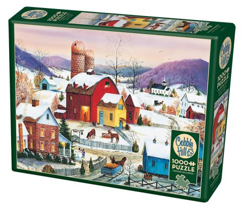 Cobble Hill Puzzle 1000 Piece Winter Neighbors