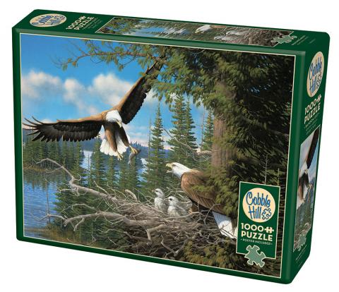 Cobble Hill Puzzle 1000 Piece Nesting Eagles