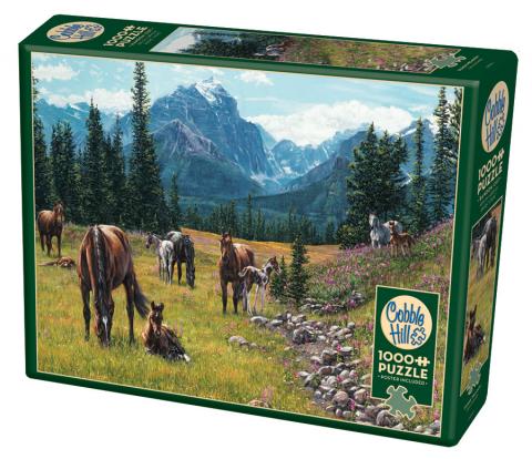 Cobble Hill Puzzle 1000 Piece Horse Meadow