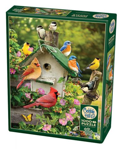 Cobble Hill Puzzle 1000 Piece Summer Birdhouse