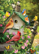 Cobble Hill Puzzle 1000 Piece Summer Birdhouse