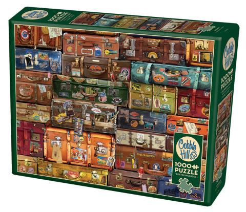 Cobble Hill Puzzle 1000 Piece Luggage