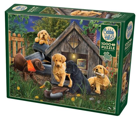 Cobble Hill Puzzle 1000 Piece In the Doghouse