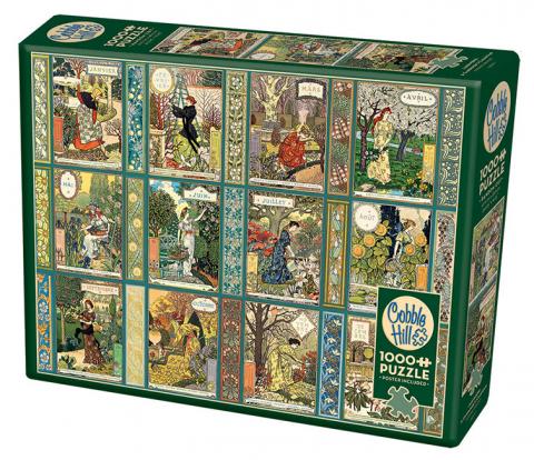 Cobble Hill Puzzle 1000 Piece Jardiniere: A Gardener's Calendar