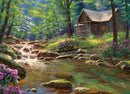 Cobble Hill Puzzle 1000 Piece Fishing Cabin