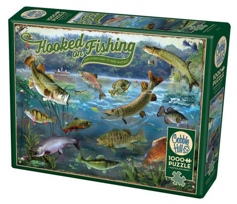 Cobble Hill Puzzle 1000 Piece Hooked On Fishing