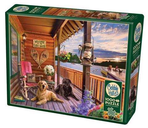 Cobble Hill Puzzle 1000 Piece Welcome to the Lake House