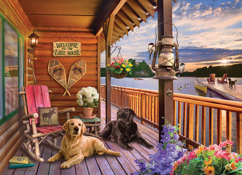 Cobble Hill Puzzle 1000 Piece Welcome to the Lake House
