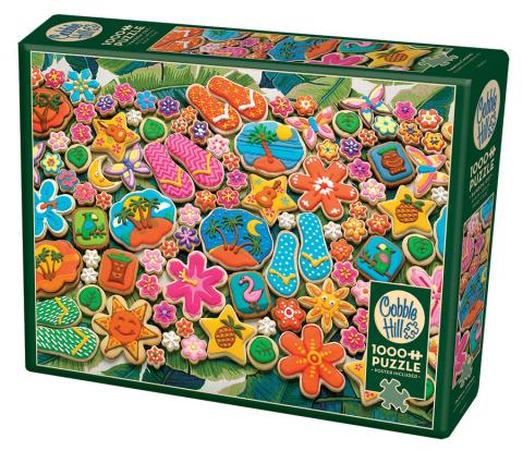 Cobble Hill Puzzle 1000 Piece Tropical Cookies
