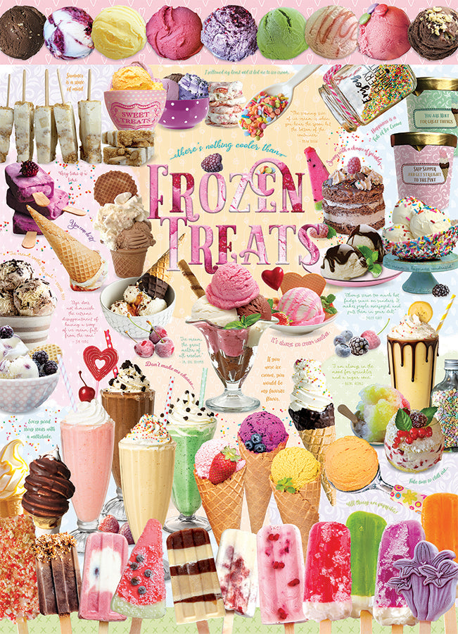 Cobble Hill Puzzle 1000 Piece Frozen Treats