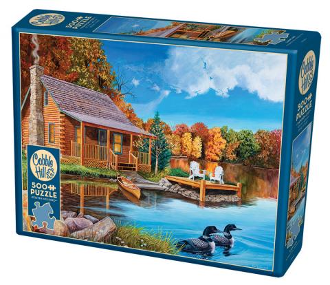 Cobble Hill Puzzle 500 Piece Loon Lake