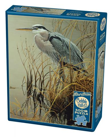 Cobble Hill Puzzle 500 Piece Great Blue Heron