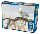 Cobble Hill Puzzle 500 Piece Fallen Willow Snowy Owl