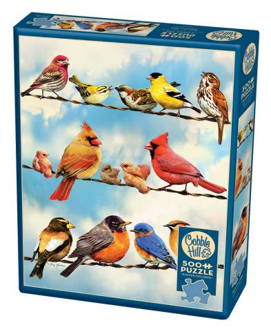 Cobble Hill Puzzle 500 Piece Birds On A Wire