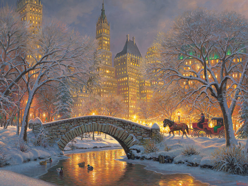 Cobble Hill Puzzle 500 Piece Winter In The Park