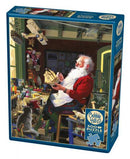 Cobble Hill Puzzle 500 Piece Santa's Workbench