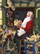 Cobble Hill Puzzle 500 Piece Santa's Workbench