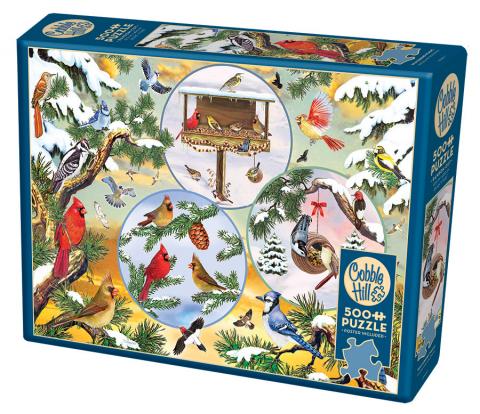 Cobble Hill Puzzle 500 Piece Winterbird Magic