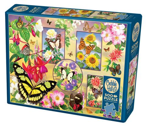 Cobble Hill Puzzle 500 Piece Butterfly Magic